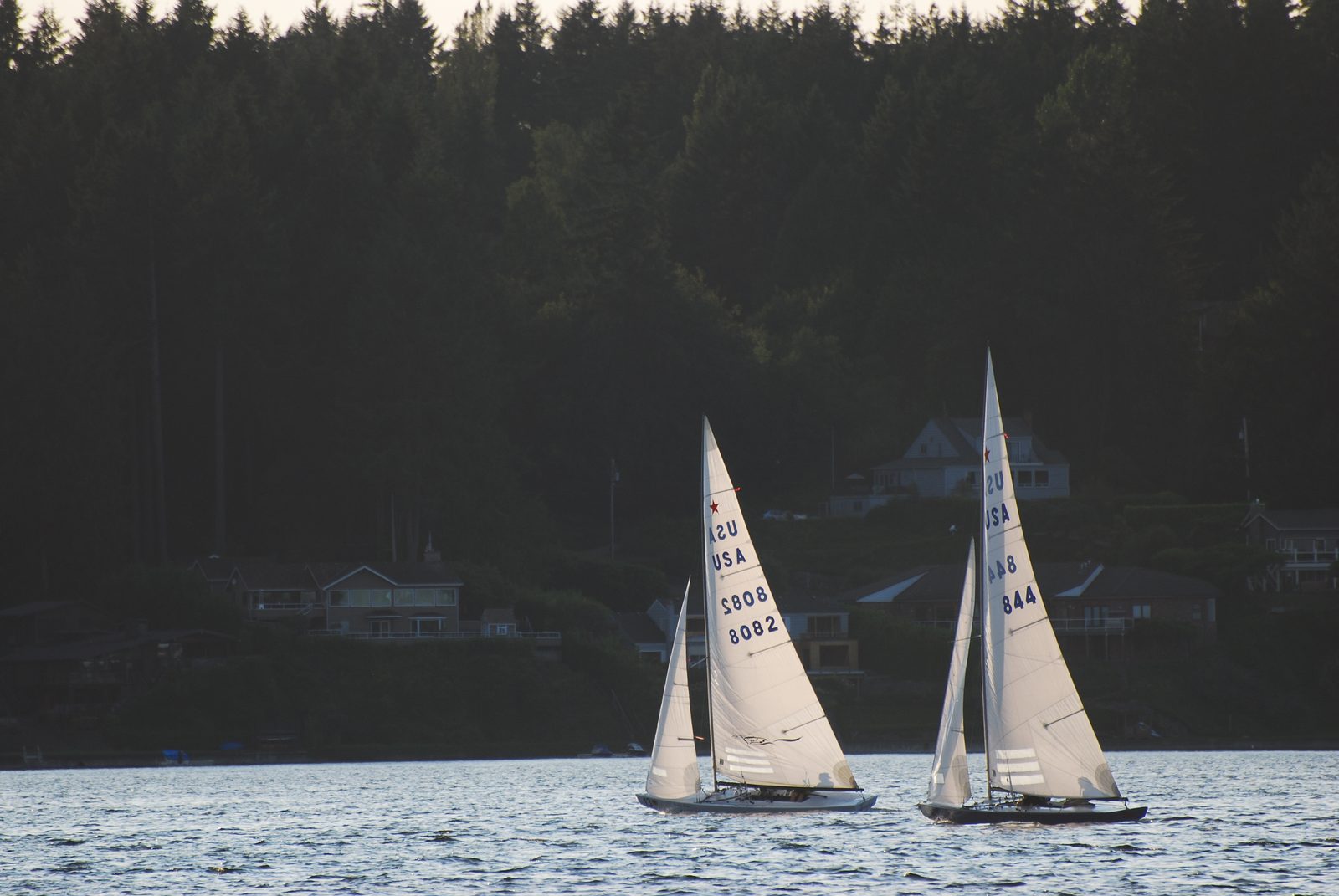 Sail 844 was, for three races, our big competition (we went 1-1-2, they went 2-2-1).  Poor...